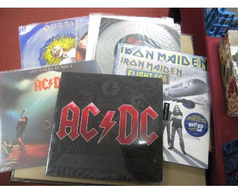 Rock Interest: Iron Maiden 'Somewhere Back In Time: 1980-89', two L.P picture discs gatefold; Iron Maiden 'Flight 666' Soundt