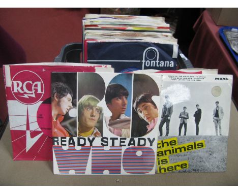 The Who 'Ready Steady Who' Original 1966 E.P., Reaction 592001, E.H.D sleeve (nice copy); 'The Animals IS Here' E.P; and over