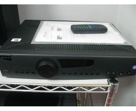 Audio - Arcam Alpha 10 Modular Integrated Amplifier, by A and R Cambridge Ltd, 230v, boxed, with remote, handbook, Arcam 'Jus