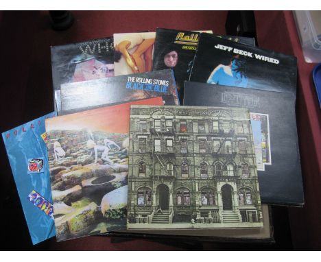 UK Blues - Thirteen L.P's to include Led Zeppelin 'Physical Graffiti', 'Houses Of The Holy', 'II' and 'Song Remains The Same'