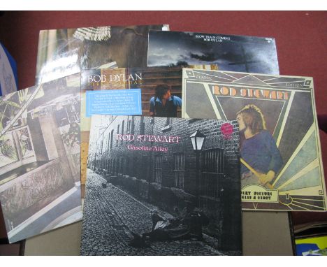 Rod Stewart 'Gasoline Alley' (Vertigo Small Swirl and Inner Swirl Sleeve); 'Never a Dull Moment'; plus 'Every Picture'; Bob D