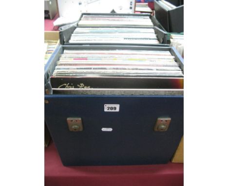A Mixed Collection of Mostly L.P's and 12", to include Marvin Gaye, Cars, Michael Jackson, Bangles, Housemartins, Eurythmics,