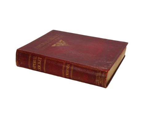 CRICKET INTEREST. 'Imperial Cricket' (1912) Edited by P.F. Warner, SUBSCRIBER EDITION No.277 of 900 published. A classic (and