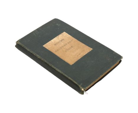 CRICKET INTEREST. 'Nyren's Cricketers' Tutor' - John Nyren (1764-1837), Published by Effingham Wilson, London, 1833. FIRST ED