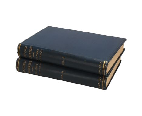 CRICKET INTEREST. 'Oxford Memories' - A Retrospect after Fifty Years by the Rev James Pycroft  (1813-1895). FIRST EDITIONS (1