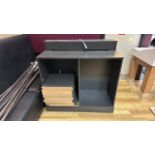 Grey Wood Display Unit