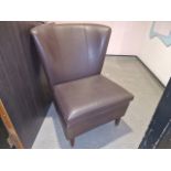 Brown Leather Chair