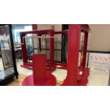 Ted Baker Red Wood Display Units x4