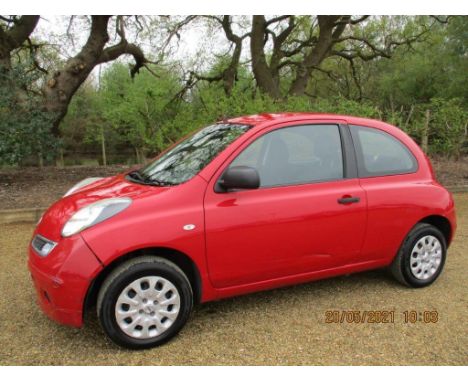 Make &amp; Model: Nissan Micra VisiaDate of Reg: HG59 WZOColour: Redcc: 1240MoT: 20-01-2022Fuel Type: PETROLMileage: 93kTrans