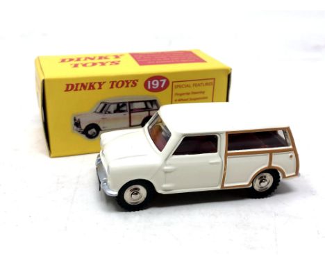 Mattel, Dinky Toys - Morris Mini-Traveller 197 in excellent unplayed with condition with original box.
