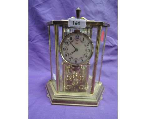 A Kundo hexagonal German anniversary clock