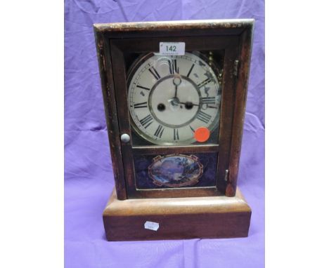An American 30 hour mantel clock by Sean Thomas, Connecticut