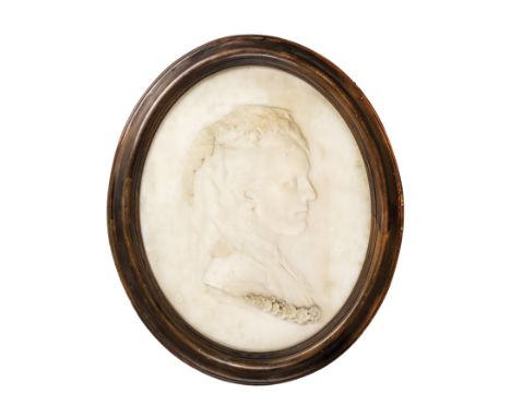 Alberto CAMBI (Actif au XIXème siècle).Portrait de Marie-Henriette de Habsbourg-Lorraine (1836-1902).Reine des Belges. Epouse