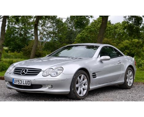 2004 Mercedes SL500 Registration number AY53 LUD Date of first registration 17/01/2004 Date of first registration with DVLA ?