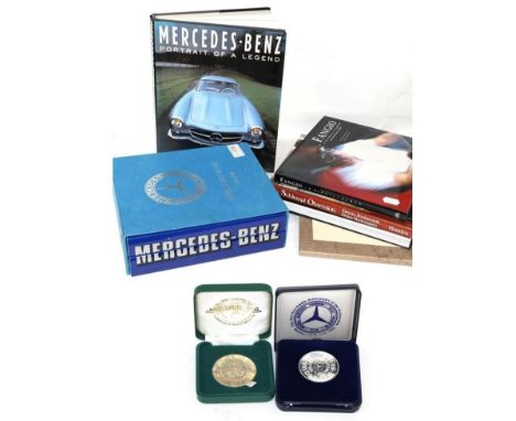 Mercedes-Benz Interest: Six volumes to include Mercedes-Benz 1886-1986 Schroder and Weise, volumes 1 & 2 hardback case; Merce