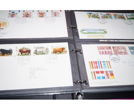 An album of first day covers