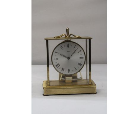 A VINTAGE 1960'S KUNDO KLENINGER AND OBERGFELL MANTLE CLOCK