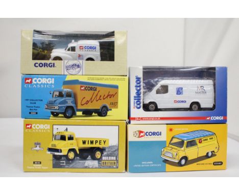 FIVE CORGI MODELS - ALL AS NEW IN BOXES