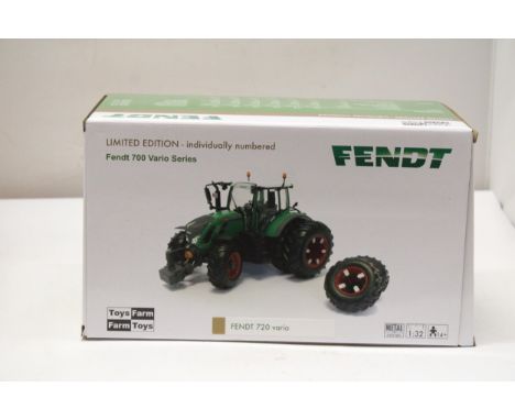 A FENDT 700 VARIO SERIES, LIMITED EDITION TRACTOR, SCALE 1: 32 - AS NEW IN BOX