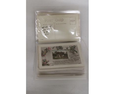 A QUANTITY OF VINTAGE POSTCARDS