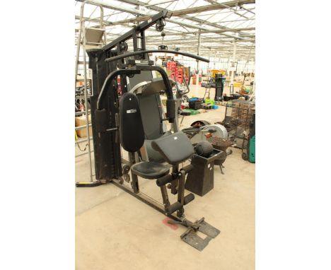 A PRO FITNESS MULTIFUNCTIONAL WEIGHT BENCH