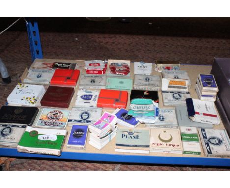 A COLLECTION OF VINTAGE CIGARETTE PACKETS