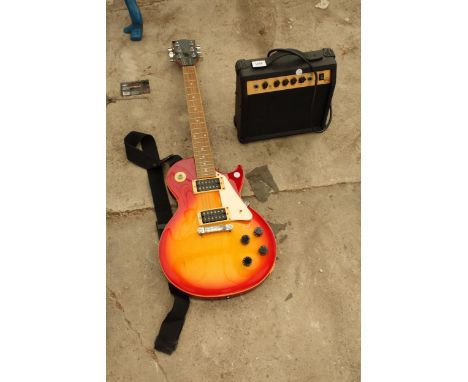 A SIGNATURE SERIES ELECTRIC GUITAR AND AMPLIFIER