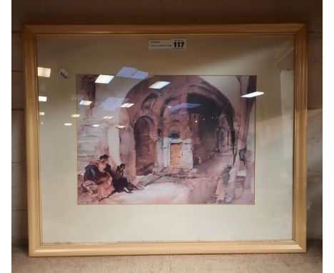 RUSSELL FLINT PRINT - SIGNED &amp; GALLERY STAMPED