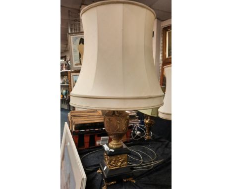 GILT TABLE LAMP 59CMS (H) EXC SHADE