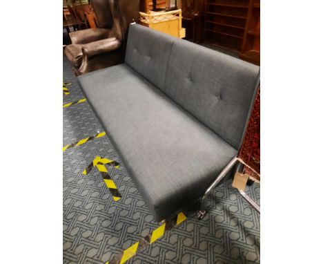 CLICK CLACK GREY SOFA BED