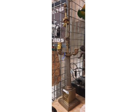 COLUMN CANDELABRA LAMP - APPROX 89CMS H