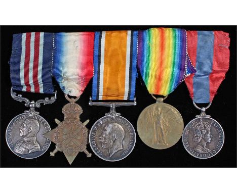 First World War Mons trio Military Medal group of four, the M.M. and Mons Trio (11531 L/Cp H. Dixon 17 L: POOL. R.) together 