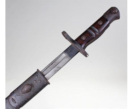 Remington model 1913 bayonet, marked 5/17, together with scabbard 