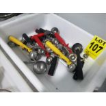 assorted ice cream scoops