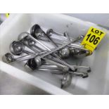 assorted s/s ladles