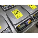 UWE digital scale, mod. GS-6000, ser. no. I7273, 8 in. x 8 in. platform, 6000-1g cap. (requires