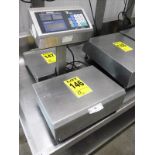 Teraoka checkwieigher, mod. Digi DS-470SS, ser. no. 014009116, 9 in. x 14 in. s/s platform, 30-0.1
