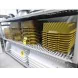 gold plastic bus tubs