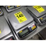 UWE digital scale, mod. GS-6000, ser. no. P0928, 8 in. x 8 in. platform, 6000-1g cap. (requires