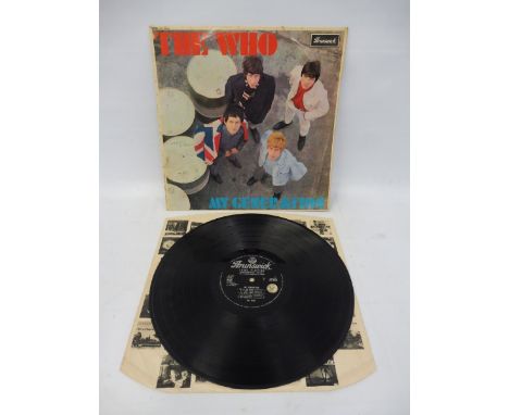 The Who - My Generation on Brunswick, cover and vinyl appearing in at least vg to vg+ condition, some discolouration to rear 