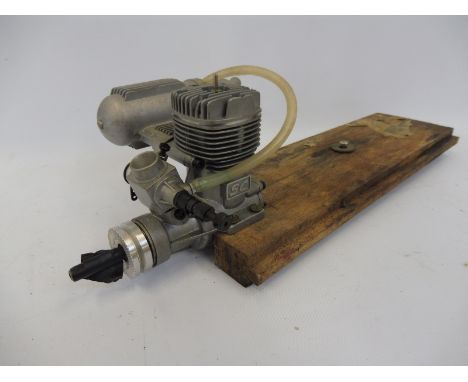 An SC engine mounted on board. 