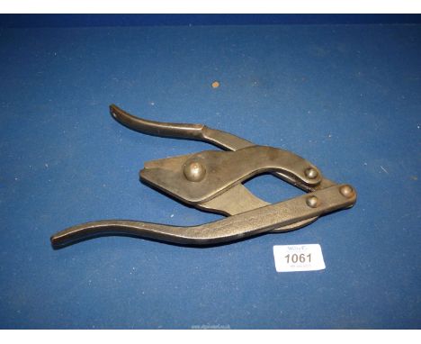 A pair of Wilkinsons's Military wire cutters with the broad arrow mark dated 1974.