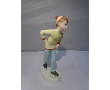 A ROYAL WORCESTER FIGURE 'TUESDAY'S CHILD IS FULL OF GRACE' 