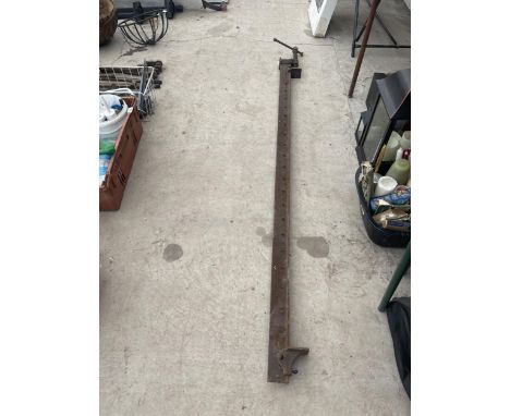 A LARGE VINTAGE SASH CLAMP 
