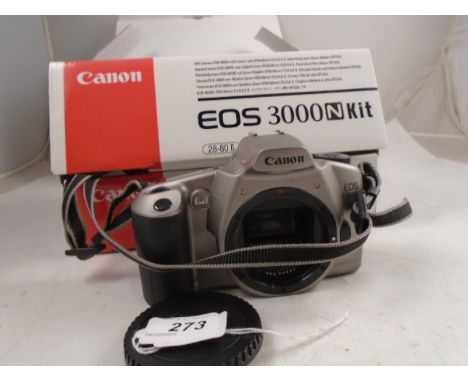 CANON EOS 3000N BODY AND MANUAL BOXED