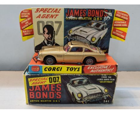 A boxed Corgi James Bond's Aston Martin D.B.5 No 261Location: 