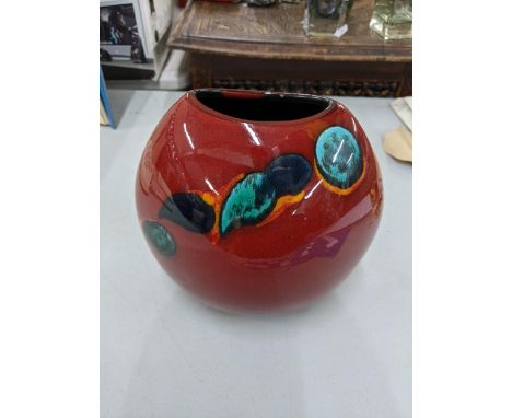 A Poole pottery purse vaseLocation: 