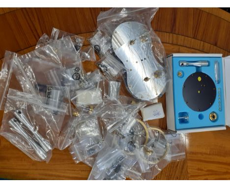A quantity of Kontax Sterling engine parts and an unmade model in a box Location: 