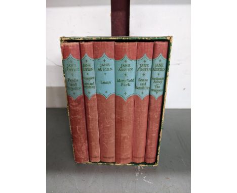 The Chawton Edition - a Jane Austin six volume book set, pub Allen Wingate circa 1948, first editionLocation: 