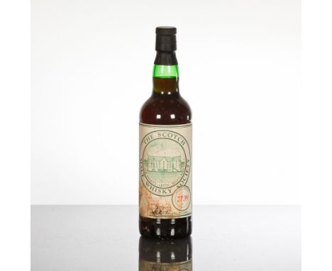 SPRINGBANK SMWS 27.39 
Cask strength single Campbeltown malt whisky, distilled in December 1964 and bottled in June 1996 for 